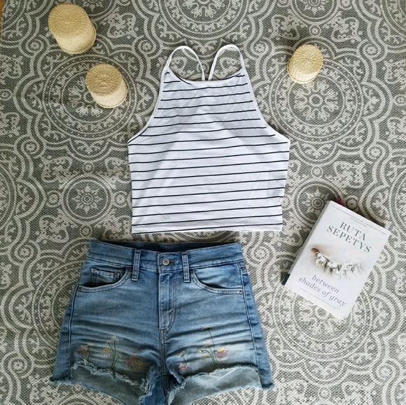 ROMWE Tops - Two Tank Tops: One Cropped Halter, One Strappy